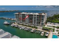 Luxury condo building with waterfront views and private boat slips at 920 N Osceola Ave # 507, Clearwater, FL 33755