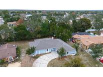 Single-story home with driveway and neighborhood view at 10237 Carrin Rd, Spring Hill, FL 34608