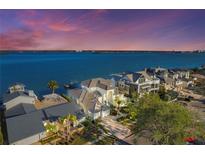 Luxury waterfront home with private dock and stunning sunset views at 843 Harbor Is, Clearwater Beach, FL 33767