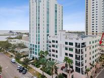 Aerial view of the building, highlighting its location and features at 146 4Th Ne Ave # 504, St Petersburg, FL 33701