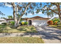 Attractive ranch home with mature trees and a long driveway at 1978 Arvis W Cir, Clearwater, FL 33764