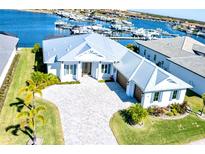 Luxury waterfront home with private dock and expansive water views at 1818 4Th E St, Palmetto, FL 34221