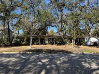 Ranch-style home with mature landscaping and a spacious yard at 4829 W San Jose St, Tampa, FL 33629