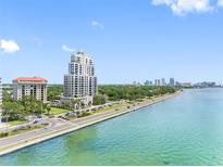Beautiful waterfront condominium building featuring stunning water views and luxurious amenities at 2109 Bayshore Blvd # 704, Tampa, FL 33606