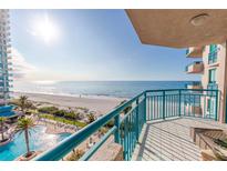 Enjoy gulf front living with amazing views of the beach and the sparkling blue water from your private balcony at 1520 Gulf Blvd # 603, Clearwater Beach, FL 33767