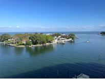 Aerial view of waterfront homes and boats on a sunny day at 1365 Snell Isle Ne Blvd # 6A, St Petersburg, FL 33704