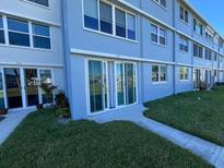 Building exterior showing walkway and grassy area at 4715 Bay Ne St # 123, St Petersburg, FL 33703