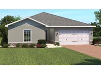 Charming one-story home featuring a two-car garage and well-manicured landscaping at 621 171St E St, Bradenton, FL 34212