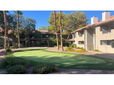 Community putting green at 2606 S Durango Dr # 263, Las Vegas, NV 89117