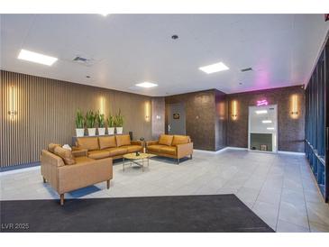 Modern lobby with comfortable seating and stylish decor at 3930 University Center Dr # 307, Las Vegas, NV 89119