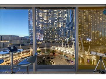 Stunning nighttime cityscape view from luxury condo at 3726 Las Vegas Blvd # 705, Las Vegas, NV 89158