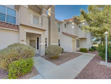 Two story townhome with private entrance and walkway at 8555 W Russell Rd # 1101, Las Vegas, NV 89113