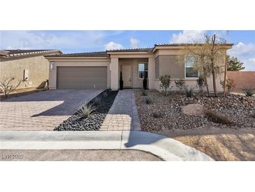 Charming single-story home features a low-maintenance yard and attached two car garage at 4267 E Highvale Ct, Pahrump, NV 89061