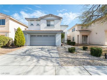 Charming two-story home with attached garage and well-maintained landscaping at 4650 Wonderful St, Las Vegas, NV 89147