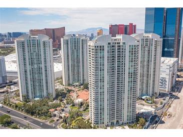 Luxury high-rise condos offer stunning views of the city skyline, situated near a variety of entertainment options at 2747 Paradise Rd # 801, Las Vegas, NV 89109