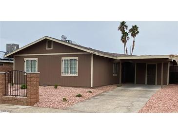 Charming single-story home with well-maintained yard and covered parking at 4843 Lana Dr, Las Vegas, NV 89121