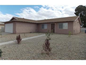 Charming single-story home with desert landscaping and a two-car garage at 4601 Diamond Head Dr, Las Vegas, NV 89110