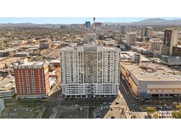 High-rise building with views of the city and mountains in the background at 150 Las Vegas Blvd # 2015, Las Vegas, NV 89101