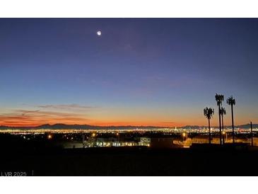 Enjoy beautiful city views and dramatic sunsets from this prime location at 6447 Wide Sky St, Las Vegas, NV 89166