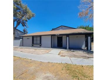 Charming single-story home featuring a covered entrance and well-maintained landscaping at 3523 Mercury St # A, North Las Vegas, NV 89030