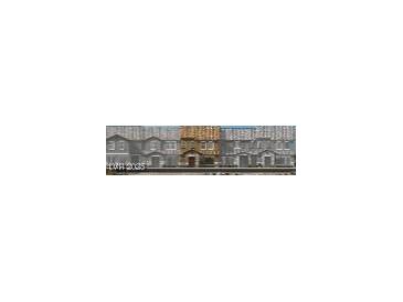 Exterior elevation showing multi-story single Gathering home with stone and siding details at 2749 Fantoni St, Henderson, NV 89044