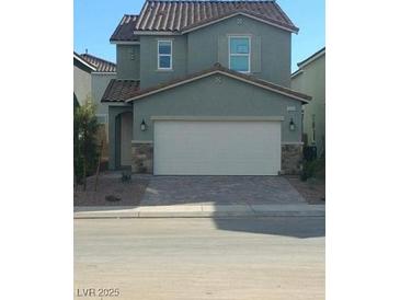 Charming two-story home featuring a two-car garage and modern design at 6999 Bard Ave, Las Vegas, NV 89113