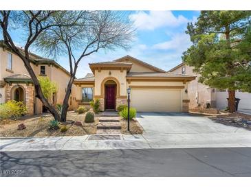 Charming single-story home with a well-maintained yard and inviting curb appeal at 9037 Picket Fence Ave, Las Vegas, NV 89143