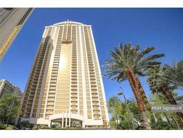 The MGM Signature features a luxury high-rise with a beautiful design and high-end amenities at 125 E Harmon Ave # 2907, Las Vegas, NV 89109