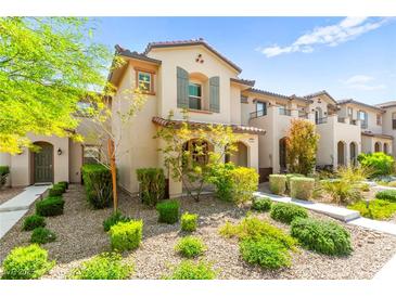 Charming two-story home with well-maintained landscaping and inviting curb appeal in a sunny location at 160 Lomita Heights Dr, Las Vegas, NV 89138