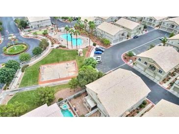 Enjoy community living with a pool, basketball court, and green spaces in this attractive neighborhood at 6233 Overhang Ave, Henderson, NV 89011