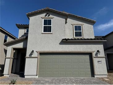 Charming two-story home with a two car garage and a well-maintained front yard at 5163 Capucina St # Lot 3, Las Vegas, NV 89122