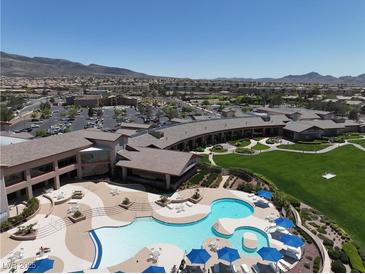 Enjoy this large community pool with ample seating, set against a backdrop of meticulously maintained greenery at 2537 Terrytown Ave, Henderson, NV 89052