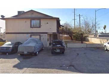 Multi-Gathering building with a parking area in front at 2836 N Pecos Rd, Las Vegas, NV 89115