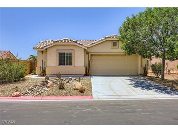 Charming single-story home with a two-car garage and desert landscaping in a quiet neighborhood at 4361 Valley Quail Way, North Las Vegas, NV 89084
