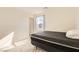 A bedroom featuring neutral carpet, a window, and a closet at 2705 Cava Tirreni St, Henderson, NV 89044