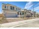 Beautiful two-story home with a spacious two car garage and brick driveway at 2705 Cava Tirreni St, Henderson, NV 89044