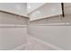 Spacious closet with double hanging rods at 7151 Serene Creek St, Las Vegas, NV 89131