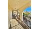 This balcony provides scenic views framed by arches and a metal railing, with ample sunlight at 2089 Avalon Dr, Laughlin, NV 89029