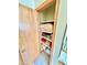 Linen closet with multiple shelves storing towels and blankets at 2089 Avalon Dr, Laughlin, NV 89029