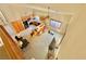 Open concept living room with kitchen, breakfast bar and natural light at 2089 Avalon Dr, Laughlin, NV 89029