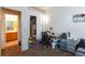 Bedroom featuring a closet and desk, offering ample space for storage and study at 6007 Turtle River Ave, Las Vegas, NV 89156