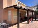 An inviting covered patio space, perfect for outdoor dining and relaxation at 6007 Turtle River Ave, Las Vegas, NV 89156