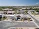 An aerial view of a desert home located in a quiet neighborhood showing the generous lot size at 7062 Maverick St, Las Vegas, NV 89131