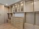 Large walk-in closet with ample storage and built-in drawers at 7385 Heron Canyon Ct, Las Vegas, NV 89117