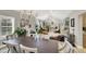 Elegant dining room with hardwood floors and chandelier at 1813 Skyline Dr, Las Vegas, NV 89117