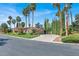 Single story home with a large lot, mature trees, and a long driveway at 1813 Skyline Dr, Las Vegas, NV 89117