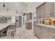 Modern kitchen with stainless steel appliances and ample counter space at 1813 Skyline Dr, Las Vegas, NV 89117