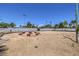 Large backyard with fire pit and open space at 1420 S 8Th St, Las Vegas, NV 89104