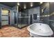 Elegant bathroom with soaking tub and walk-in shower at 1420 S 8Th St, Las Vegas, NV 89104