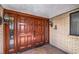 Entryway with a rich wood double door and sidelights at 1420 S 8Th St, Las Vegas, NV 89104